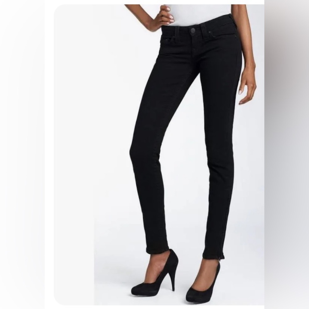 True Religion Gwen Stretch Black Jeans